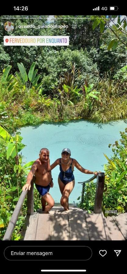 Fervedouro E Pousada Por Enquanto Sao Felix do Tocantins Bagian luar foto