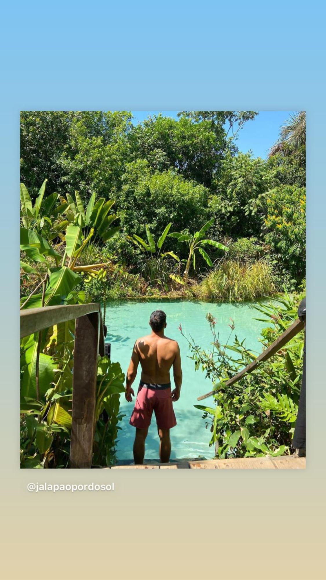 Fervedouro E Pousada Por Enquanto Sao Felix do Tocantins Bagian luar foto